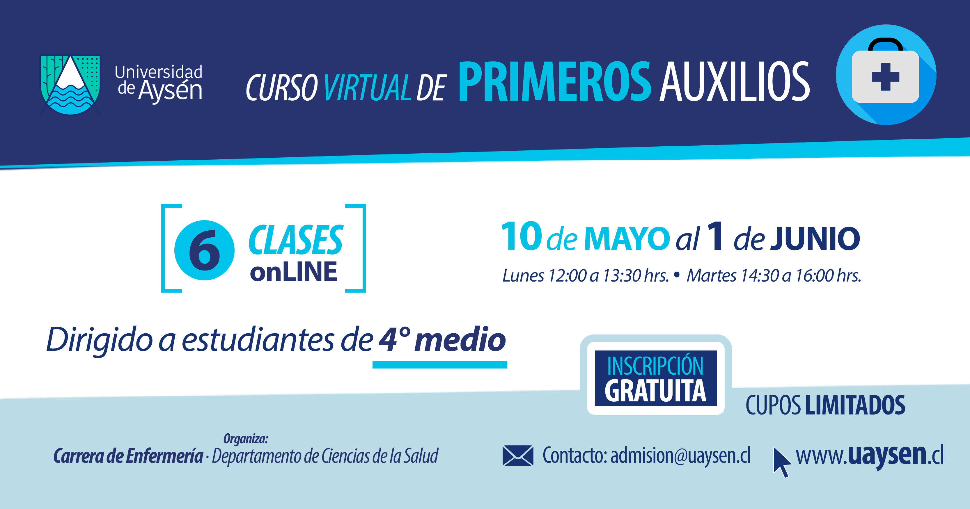 Curso Virtual de Primeros Auxilios 2021