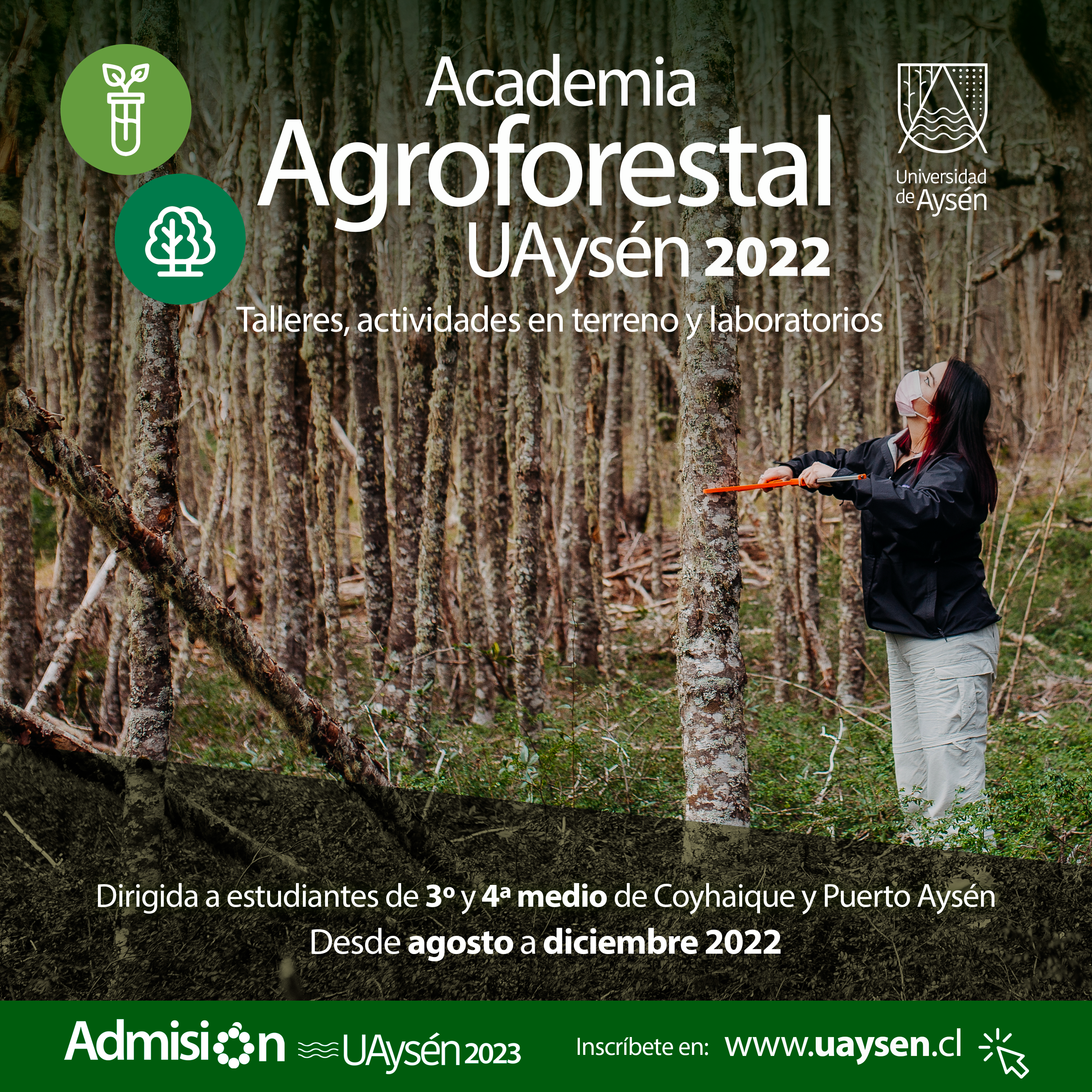 Academia Agroforestal Admisión UAysén 2022