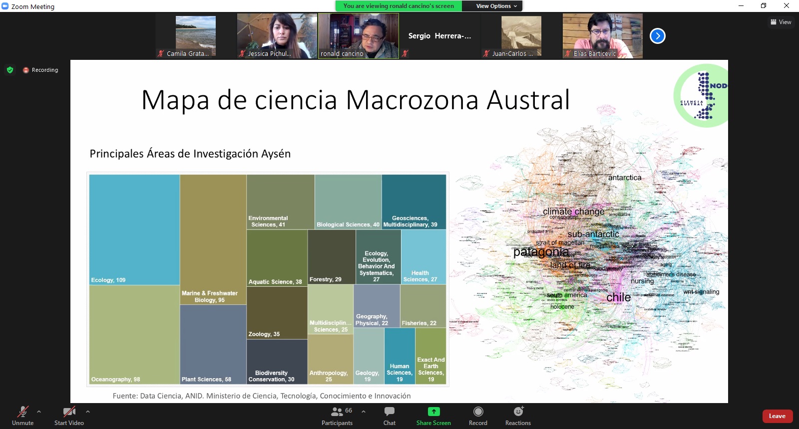 Taller participativo marcó temas claves para el futuro de la Ciencia Austral