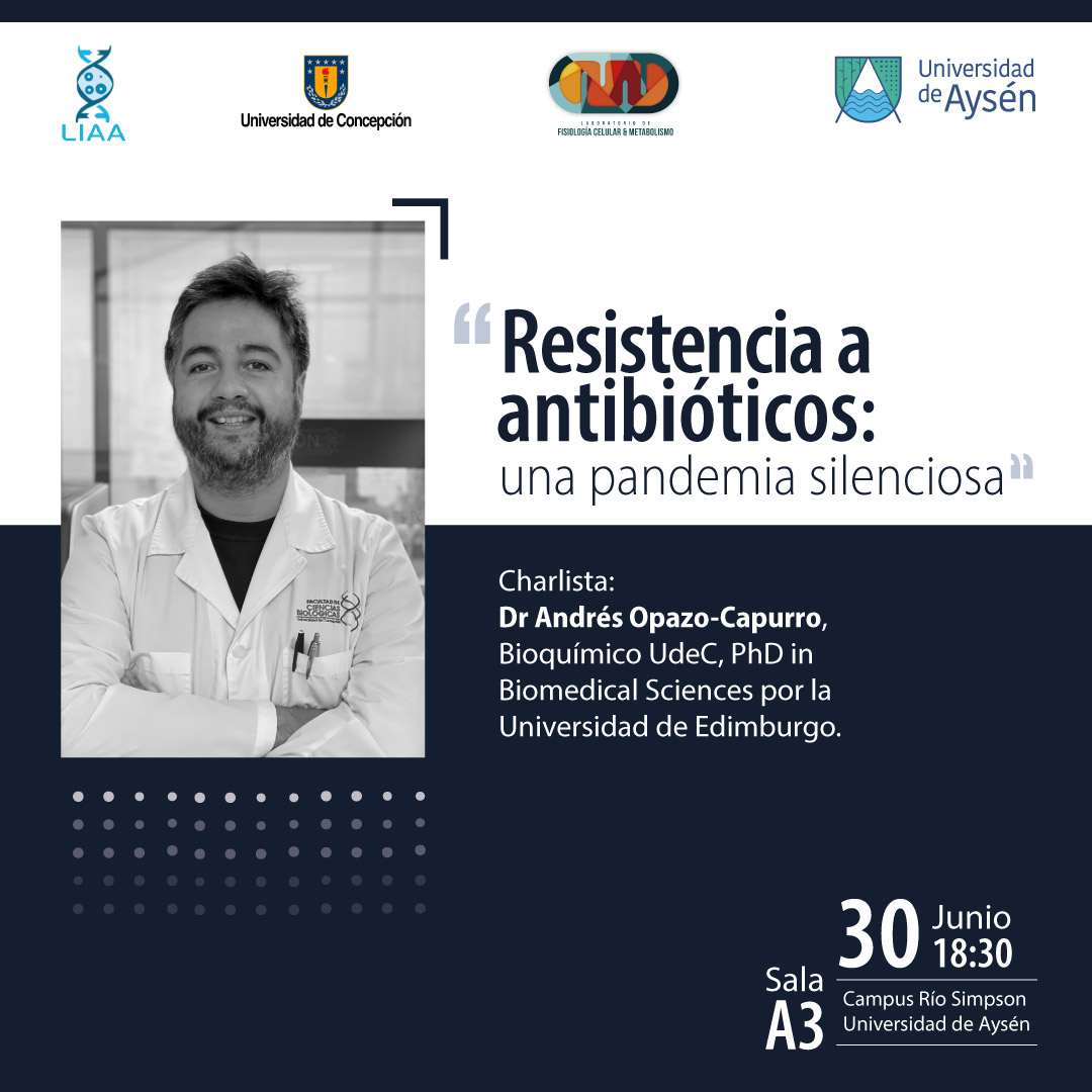 Charla "Resistencia a antibióticos: una pandemia silenciosa"