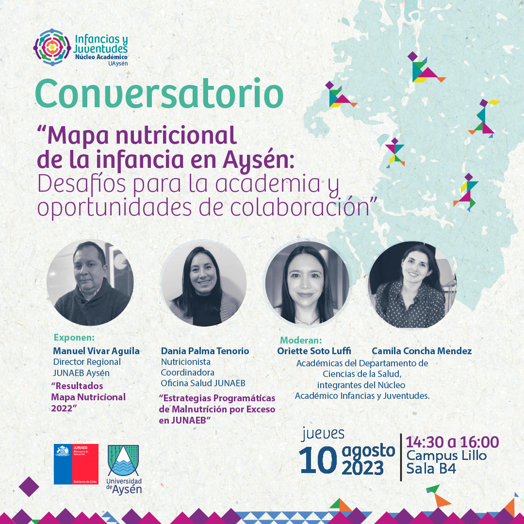 Conversatorio "Mapa Nutricional de la infancia en Aysén: Desafíos para la academia y oportunidades de colaboración"