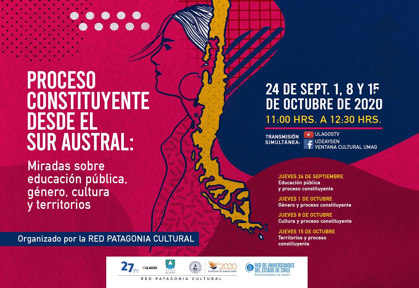 Red Patagonia Cultural invita a dialogar de cara al plebiscito