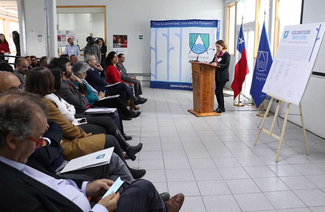 Universidad de Aysén  realiza histórica ceremonia de constitución del  Consejo Social