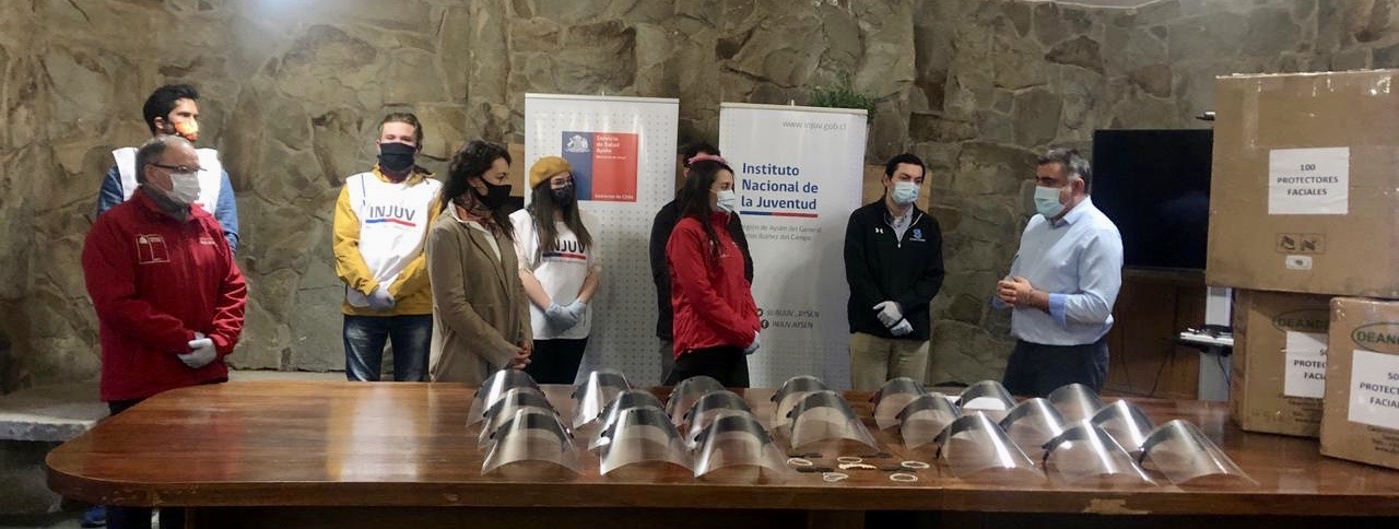 UAysén entregó 200 escudos faciales a la Red de Salud Aysén