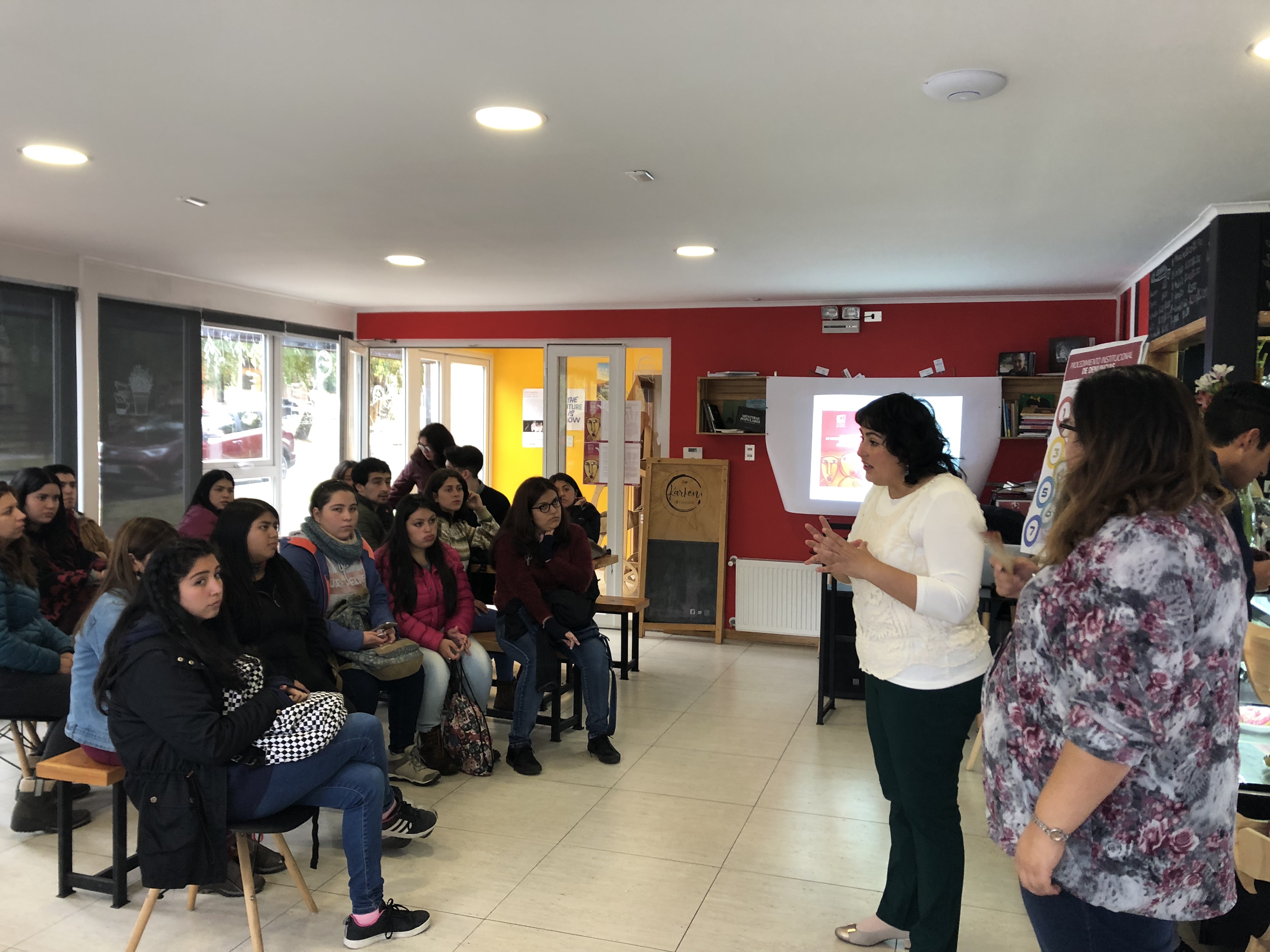 Estudiantes Uaysén Participan en proceso de Inducción sobre “Protocolo Contra la Violencia Sexual y la Discriminación Arbitraria”