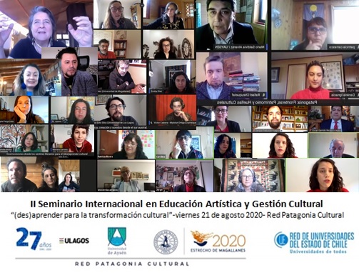 II Seminario Internacional de Educación Artística y Gestión Cultural unió a expositores desde Portugal a Magallanes