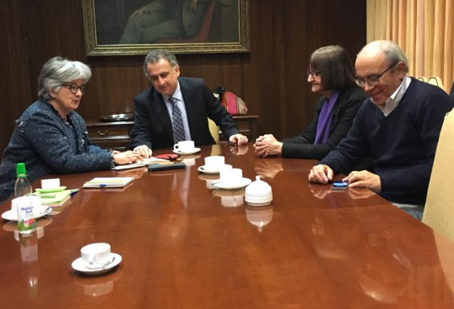 Rectora María Teresa Marshall participa en constitución de la Comisión de Premios Nacionales en representación del Consejo de Rectores