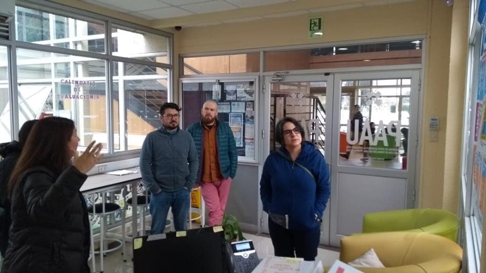 Delegación de Universidad de Aysén conoce programas y estrategias de inclusión