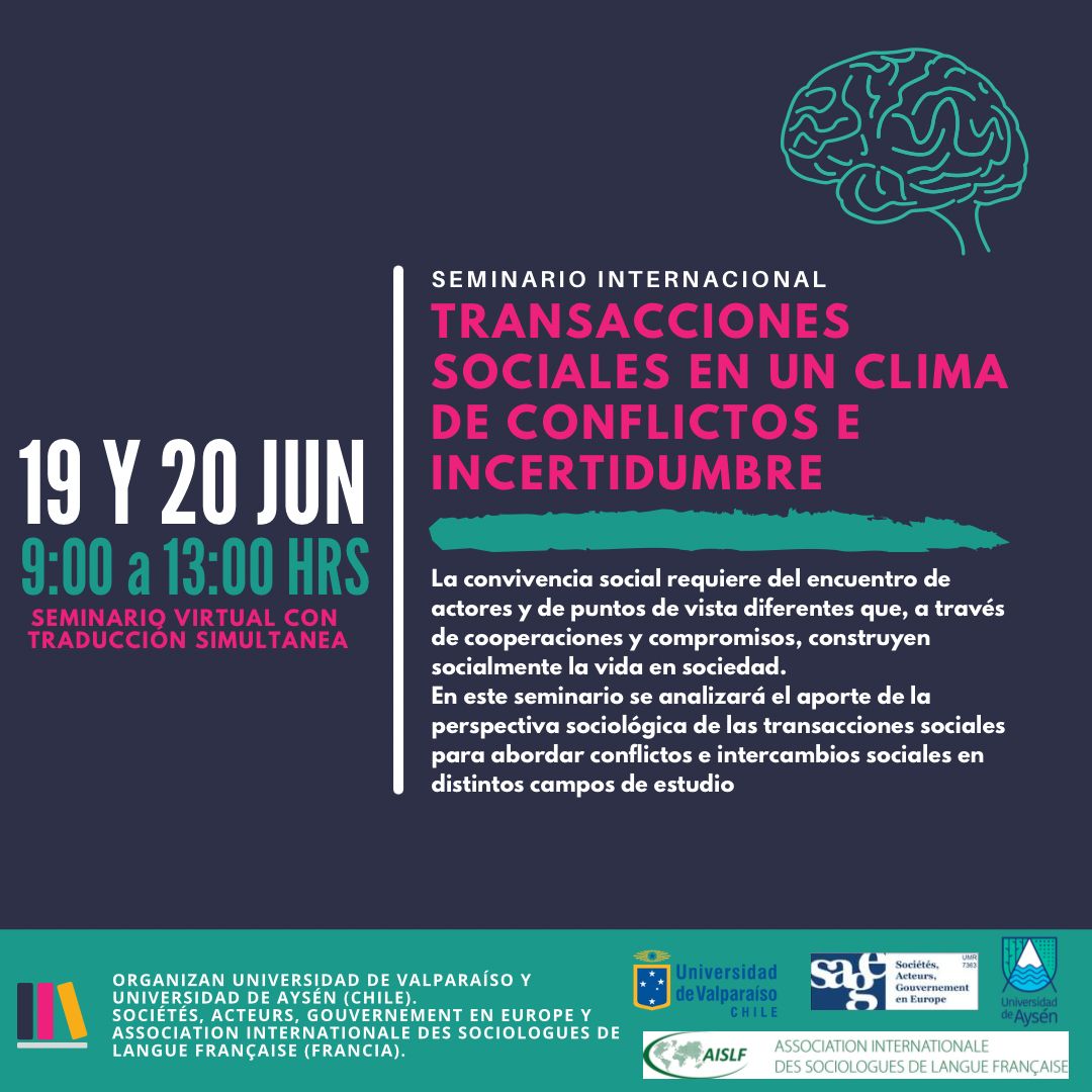 Seminario internacional "Transacciones sociales en un clima de conflicto e incertidumbre"