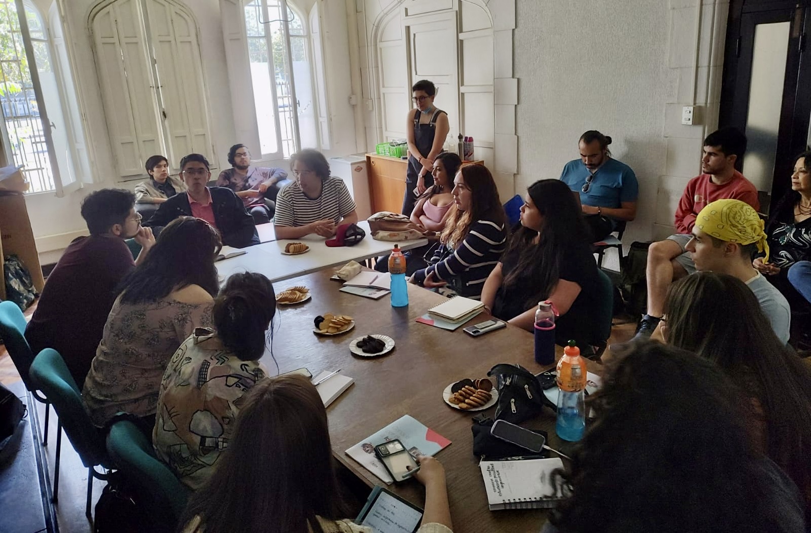 Estudiantes de la UAysén visitan Universidad de Chile para conocer nueva formas de organización estudiantil